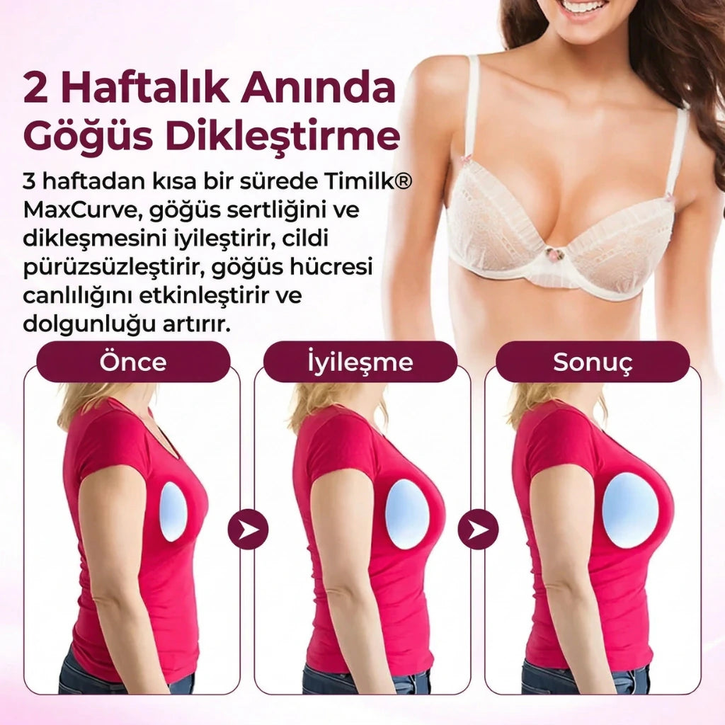 Timilk® MaxCurve Şekillendirici & Dolgunlaştırıcı Göğüs Yağı