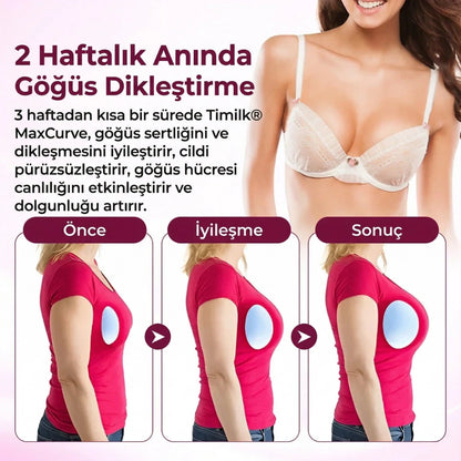 Timilk® MaxCurve Şekillendirici & Dolgunlaştırıcı Göğüs Yağı