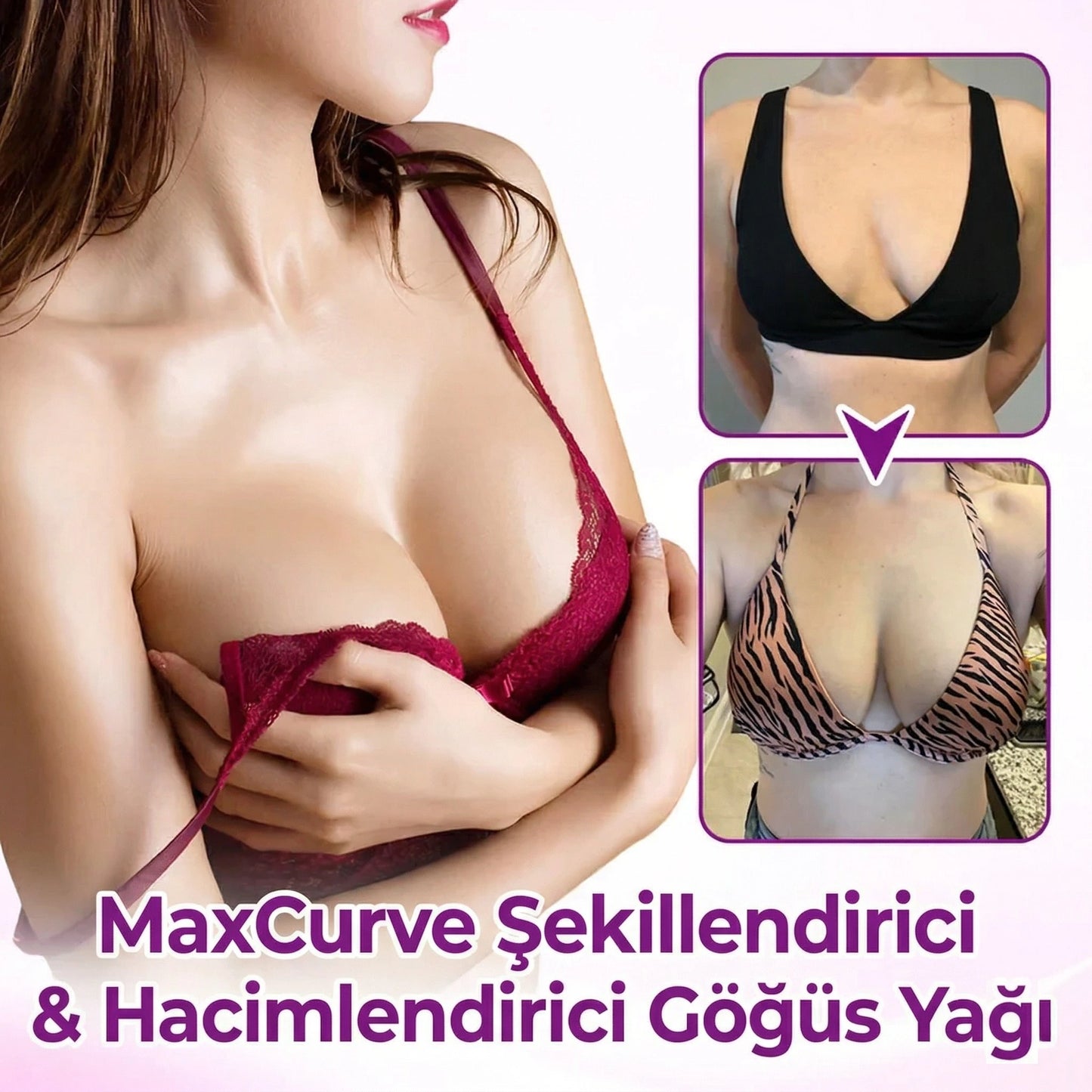 Timilk® MaxCurve Şekillendirici & Dolgunlaştırıcı Göğüs Yağı